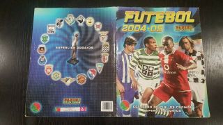 Panini Soccer Portuguese 2004/2005 Album Complete Stickers