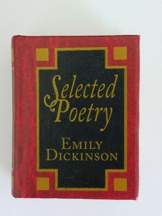 Del Prado Miniature Classics Books - Selected Poetry By Emily Dickinson
