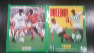 Panini Soccer Portuguese 1991 Album Complete Stickers