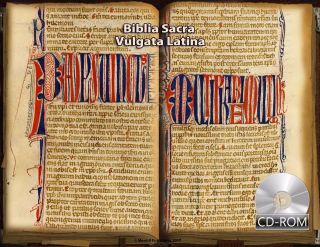 Biblia Sacra Vulgata Latina 1300 Ad - Bible In The Latin Vulgate Manuscripts