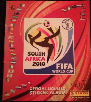 Panini World Cup 2010,  South Africa Complete Album.