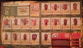 PANINI WORLD CUP 2010,  SOUTH AFRICA COMPLETE ALBUM. 2