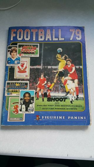 Football 79 Album By Panini 100 Complete