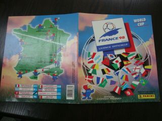 Panini World Cup France 98 Album,  243 Stickers