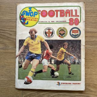 Panini Football 80 Sticker Album 100 Complete In