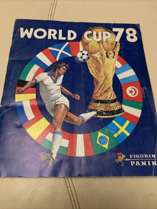 World Cup Panini Sticker Album Argentina 78,  100 Complete,