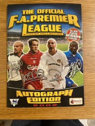 Merlin Fa Premier League 2002 100 Complete & Mini Stickers