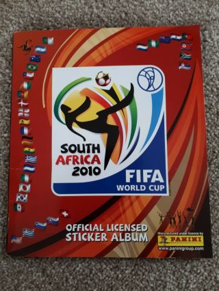 Panini World Cup South Africa 2010 Sticker Album 100 Complete