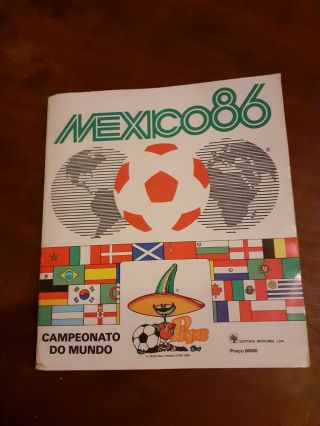 México 86 World Cup Panini Stickers Album Incomplete 412 Of 427