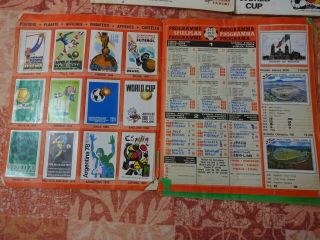 Panini World Cup Mexico 86 Sticker Album x3 Missing 13 Stickers 2