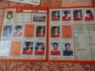 Panini World Cup Mexico 86 Sticker Album x3 Missing 13 Stickers 3