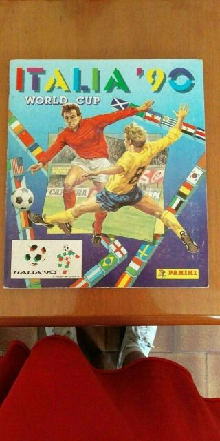 Panini Completed Album World Cup 1990,