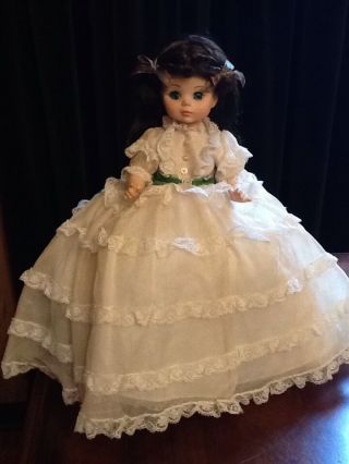 Vintage Madame Alexander Scarlett Doll 14 Inch