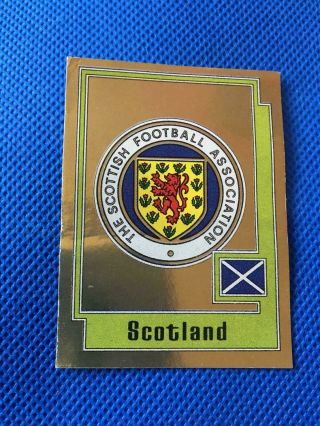Panini Europa 80 Sticker Scotland Badge 244