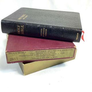 Nelson Holy Bible Text Edition With Helps Nsv Vtg 1952 2813 Iob Faux Leather