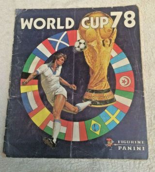 Panini Argentina 78 World Cup Football Sticker Album 255 Stickers