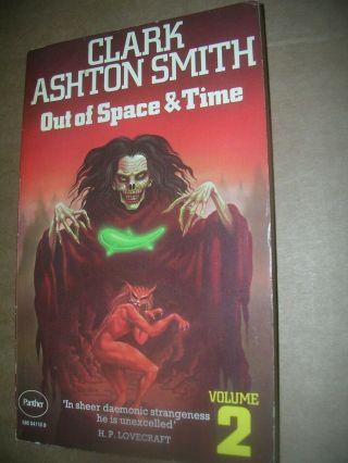 Clark Ashton Smith Out Of Space & Time Vol 2 Cosmic Horror H.  P.  Lovecraft