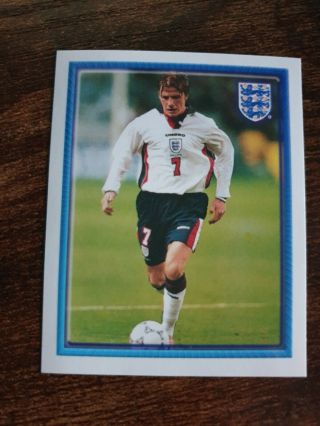 1998 Merlin England World Cup 98 David Beckham England Rookie Sticker 83