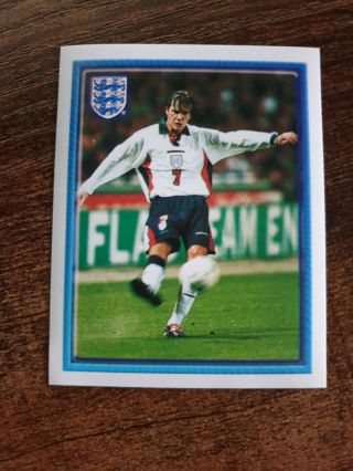 1998 Merlin England World Cup 98 David Beckham England Rookie Sticker 131