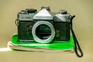 Fujica St705 Vintage 35mm Film Slr Camera Body