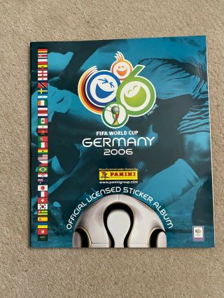 Panini Fifa World Cup 2006 Germany Empty Sticker Album