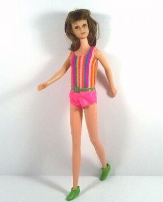 Vintage Mattel Barbie Mod Era Twist N Turn Francie Doll,  1960 