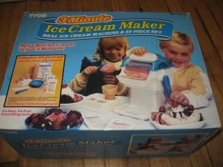 Vintage Ice Cream Maker 3 Minutes By Tyco 1989
