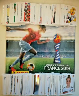Panini Womens World Cup 2019 Stickers Qtys 10,  20,  30,  40,  50 Loose