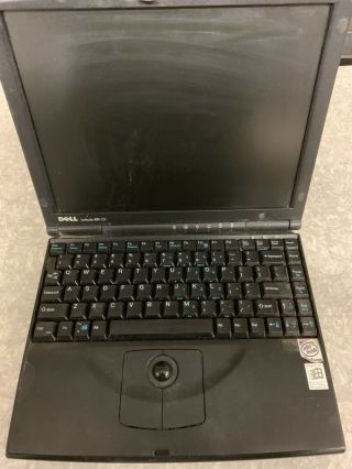 Vintage Dell Latitude Xpi Cd Pps Laptop Notebook Computer No Hdd
