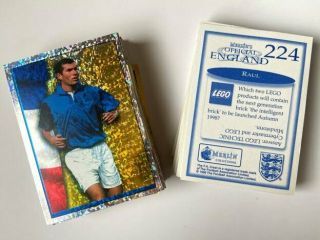 Merlin England 98 England Football Album Stickers 1998 - Choose From List