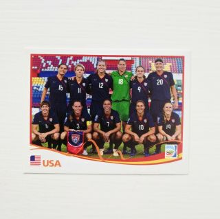PANINI 2011 WOMEN ' S WORLD CUP USA STICKERS - USWNT SOCCER WAMBACH HEATH BOXX 2