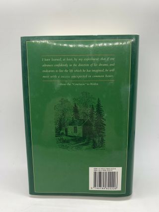 Walden Life in the Woods Henry David Thoreau Castle Books HC DJ Outdoors Nature 2