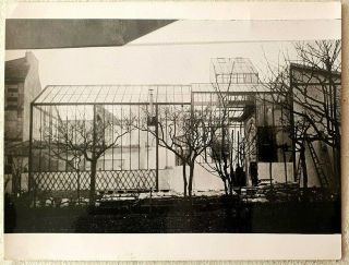 Georges Méliès Studio In Montreuil,  Paris.  Rare Vintage Photograph,  France 1896