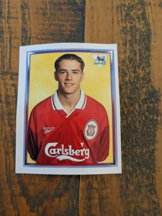 Michael Owen Rookie Merlin Premier League 98 Football Sticker 1998
