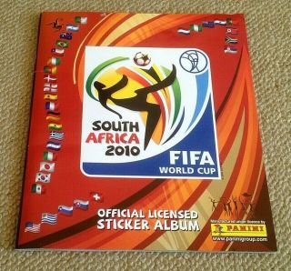 Panini Fifa World Cup 2010 South Africa Sticker Album - 100 Complete