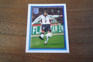 David Beckham - Merlin England 98 Football Sticker - World Cup 98 - No 131 - Vgc