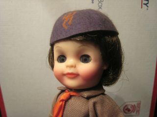 Vintage Effanbee Brownie Girl Scout Doll - Complete Uniform -