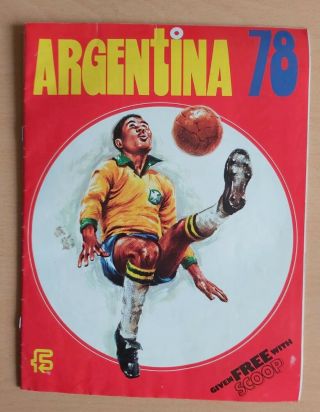 Fks - Argentina 78 World Cup Sticker Album 1978 - Incomplete Album