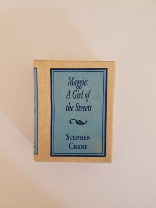 Del Prado Miniature Classics Books - Maggie: A Girl Of The Streets Stephen Crane