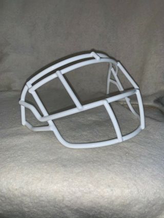 Vintage Riddell Z2eg Football Helmet Facemask - White