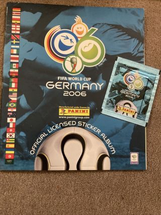 Panini Fifa World Cup 2006 Empty Sticker Album.  Germany 2006. ,  1 Pack
