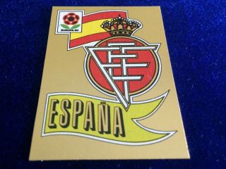 Panini Europa 80 Football Sticker Espana Badge 176 Professionally Recovered
