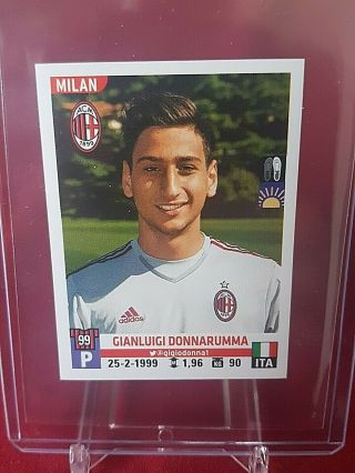 Gianluigi Donnarumma Ac Milan Calciatori 2015/16 Panini Rookie Sticker