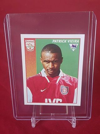 Patrick Vieira Arsenal 1st Premier League 1997merlin Rookie Sticker