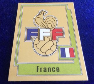 Panini Europa 80 Football Sticker France Badge 204 Professionally Recovered