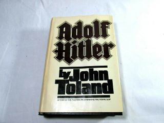 1976 Adolf Hitler By John Toland Volume 1 Hardcover Book W Dust Jacket