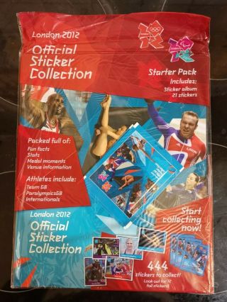 Panini London 2012 Olympic & Paralympic Games Official Sticker Album