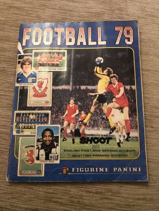 Panini - Football 79 Sticker Album,  Complete,  Approx 450,  Stickers