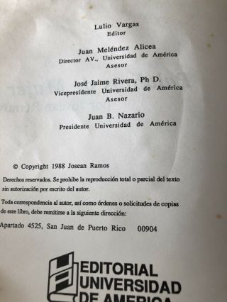 PALABRAS DE MUJER: UNA EPOCA REFLEJADA EN LA VIDA FELISA RINCON / PUERTO RICO 3