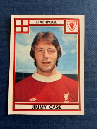 Panini Football 78 Sticker Liverpool Jimmy Case 204